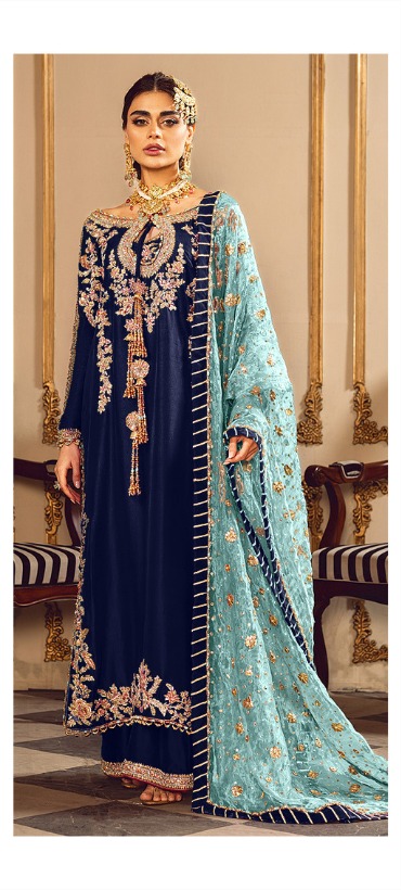 SARA 4PC Embroidered