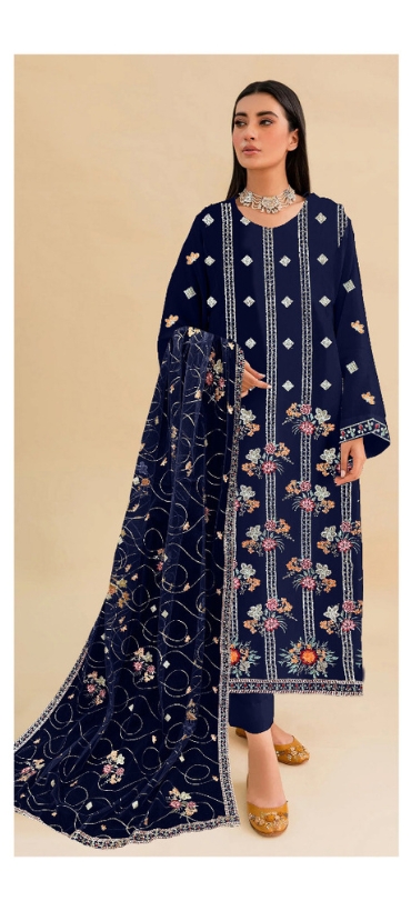 MUSHQ 4PC Embroidered